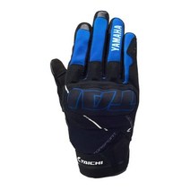203849 Yamaha Q5F-RST-Y09-00X YAT53R 오토바이 라이딩 장갑 협업 모델 스트로크 에어 장갑 파란색 XL 사이즈, XXL 사이즈