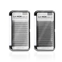 래쉬몬스터 러시안볼륨 3D 5D 속눈썹 속눈썹연장재료 속눈썹핀셋, 3D JC컬, 9mm