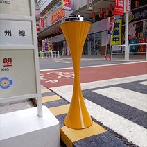 공항 업소용 야외 실내 흡연장 대형 스탠드 재, E