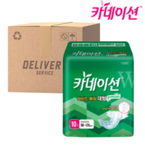 카네이션 겉기저귀 와이드매직 대형 고급 10매, 10팩