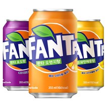 환타 오렌지/포도/파인애플 뚱캔 355ml x 24캔/할인가, 오렌지 355ml x 24캔, 상세페이지 참조3