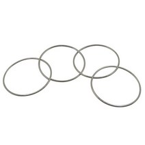 손가락마술 링마술 마술용품 4pcs 마술 장난감 금속 반지 클래식 연결 철 농구 재미있는 마술 트릭 재생 소품 장난감 도구 근접 마술 도구 용품, 4환