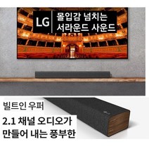 고출력 LG사운드바 블루투스 SJ2 광단자 TV PC 강력한저음 WBS20, 사운드바SP2-AI