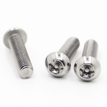 M3 보안 볼트 Torx 스테인레스 스틸 서스 304 A2 버튼 헤드 변조 방지 나사 핀 스크류, M3 (20개), 6mm, 1개