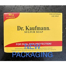 Lot of 12 Dr. Kaufmann 약용 유황 비누