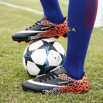 축구화 남녀 저방방방방방방방식 트레이닝화, 긴 못입니다, 235, 블랙