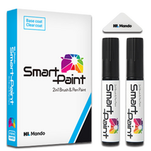HL만도 기아 SWP 스노우화이트펄 차량용 도색 컬러 붓펜 + 투명 마감제 세트, 15ml