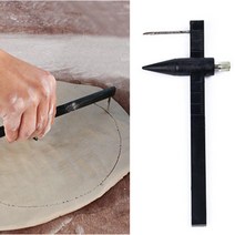 써클커터 컴패스 점토 도자기 세라믹 절단 DIY 공예, 써클커터GD01715