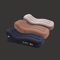 WOLF WALKER 기가라운저 원터치 에어베드 에어침대 캠핑침대 자충매트, 밀리터리