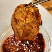 삭힌 단풍콩잎 양념장아찌 된장 콩잎무침 김치 2종선택, 된장콩잎, 1개, 400g