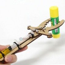 나무 유압 로봇팔 일관절 집게팔