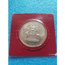 바하마 1974년 5위안 깃발 빅 니켈 기념주화 희귀한동전 대박선물