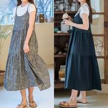 빅사이즈사랑해요 J067L204 캉캉플레어나시원피스 BZ