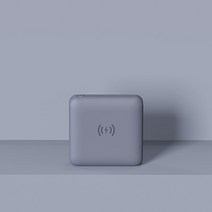 아이시클 대용량 유선 무선 휴대용 캠핑용 미니 고속충전 C타입 보조배터리 충전기 30000, 모듈3(무선충전v고속충전v), 그레이