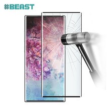 [샵비스트] 아이폰XS 갤럭시노트10 S10 최신기종 풀커버 강화유리 필름, 1개
