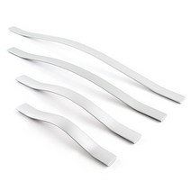 2구손잡이 지펠 실버무광 가구손잡이 210mm-550mm 싱크대 옷장 서랍장 붙박이장, 437mm