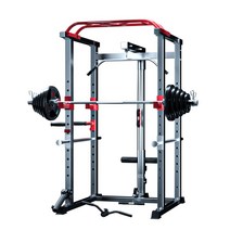 가정용 스미스머신 헬스 벤치 스쿼트 프레스 홈짐 렉, 스쿼트 랙  80kg 비닐 바벨  총신