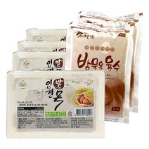 공주 임진밤묵 400g x 4팩 + 밤묵육수 4팩 쫀득 탱글 공주밤묵
