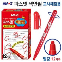 파스넷 채점용 색연필 (12개입)