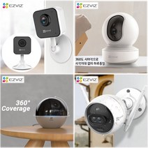EZVIZ 정품 IP카메라 CCTV 가정용 홈캠 펫캠 모션감지 사무실 현관 주차장 창고 스마트폰 모니터링 실내용 실외용, ■EZVIZ IP카메라■, 01.◆실내용(C1HC)◆