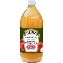 Heinz All Natural Unfiltered Apple Vinegar 32 oz, 1