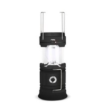 야외 USB 충전 캠핑 조명 비상 휴대용 LED, [03] black