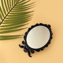 가온산업 IA_352 블랙 접이식 공주거울 NEW 아이엑트리스, 1개