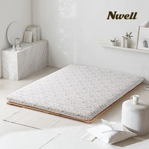 느웰 천연라텍스 토퍼 매트리스 블루밍 (5cm/K)