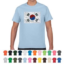 TCT-500 경주 학도병 서명문 태극기 반팔티셔츠