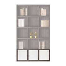 예뫼솔 제이스5단-1200.800.600.400책장.수납장.책꽂이 책장, 추가-1200용하문-화이트