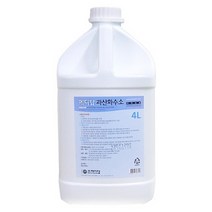 메디탑 과산화수소수 4L X 1병 의약외품 소독제