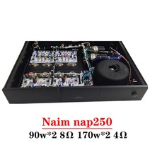 파워 증폭기90w * 2 레퍼런스 Naim Nap250 채널 파워 앰프 고출력 사운드 MJ15024G 트랜지스터 HIFI 오디, 02 220V, 02 220V