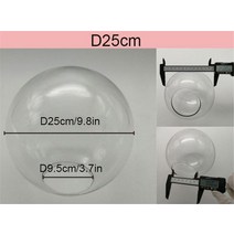 램프 덮개 전등 커버 과도 교체 유리 그늘 D7cm D9.5cm 장착 사이즈 투명 샹들리, 04 D25cm