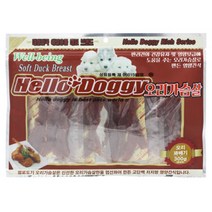 헬로도기 강아지 간식 300g 오리꽈배기, 11개