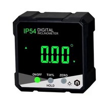 각도자 Portable Mini Digital Level Angle Gauge Finder Protractor Inclinometer with Magts IP54 Waterp, 01 WHITE