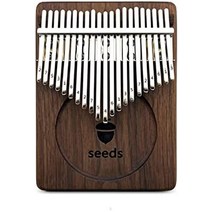Seeds 우드 2단 칼림바 34음계 하프톤 C톤 일본배송, 21개의 키