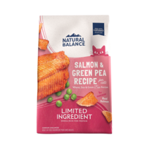 내추럴발란스 LID 완두&연어 고양이 사료 4.53kg, 생선