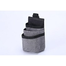 차량공간활용 틈새수납 차량동전보관 사이드포켓 지갑 메모 보관 파우치 자투리수납, 그레이