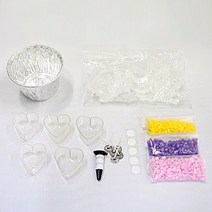 [더위치] 더위치 젤리양초 만들기 5명 set - 용기 자갈 향 랜덤 발송 [TWS-1842]