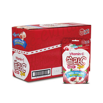 고려은단 쏠라C 구미 샤인머스켓맛 복숭아맛 50g 8봉 1BOX, 복숭아맛 8봉