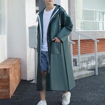 두꺼운재질 우비 남녀공용 우의 아웃도어 빅사이즈 고급 비옷 레인코트