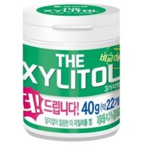 오리온 더자일리톨 츄잉껌, 40g, 4개