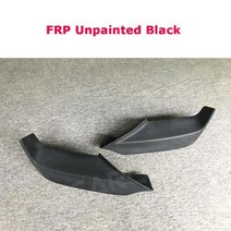 카본 프론트 범퍼 립 선반 bmw 6 시리즈 f06 f12 f13 m tech m 스포츠 2012-2016 frp 스포일러, frp 도색되지 않은 검정