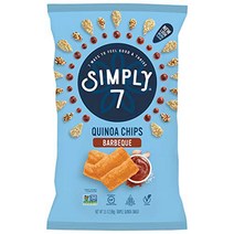 Simply 7 Quinoa Chips Vegan Snacks Non-GMO Kosher Vegetarian Plant-Based Nut Cholesterol Glu, 1