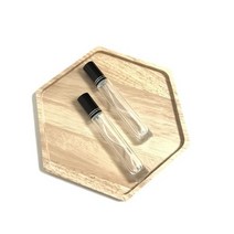 캔들바다 퍼퓸글래스 - 롱 (10ml) #향수용기 (블랙캡 투라인), 100개