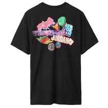 나이키 반팔 브랜드 스티커 티 CD5638-010 블랙