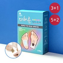 에센스네이쳐 다아름 발패치 6종 세트구성, 다아름 발패치 6종 세트, 12매입