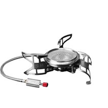 캠핑 Bulin Bl100- B15 3800w 야외 캠핑 하이킹 방풍 가스 스토브 휴대용 분할 스토브 요리 세트, 01 B15