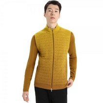 아이스브레이커 존니트 보온 조끼 남성 등산 캠핑