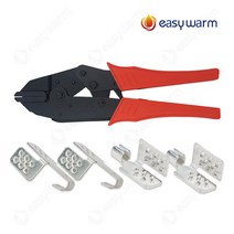 [면상단자/압착기] CRIMPING TOOL 난방필름용 압착단자, 압착단자 A타입/1000개